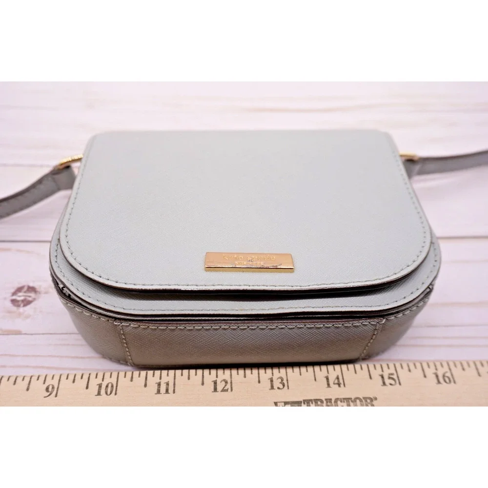 Kate Spade Crossbody Purse Blueish Gray